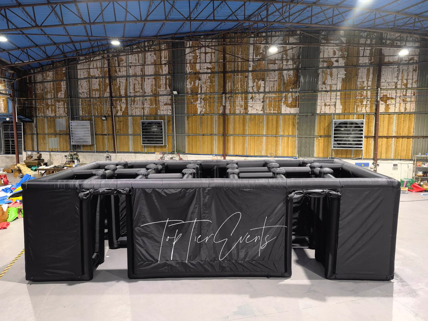 Large INFLATABLE HALLOWEEN MAZE