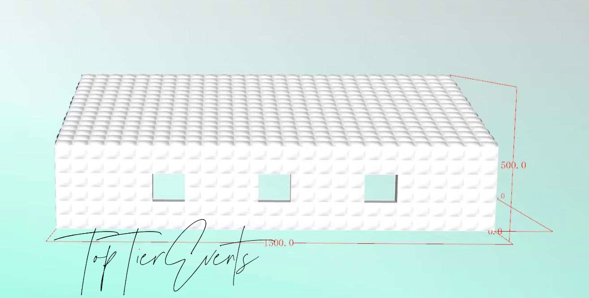 Massive 60X40 LED INFLATABLE NIGHTCLUB