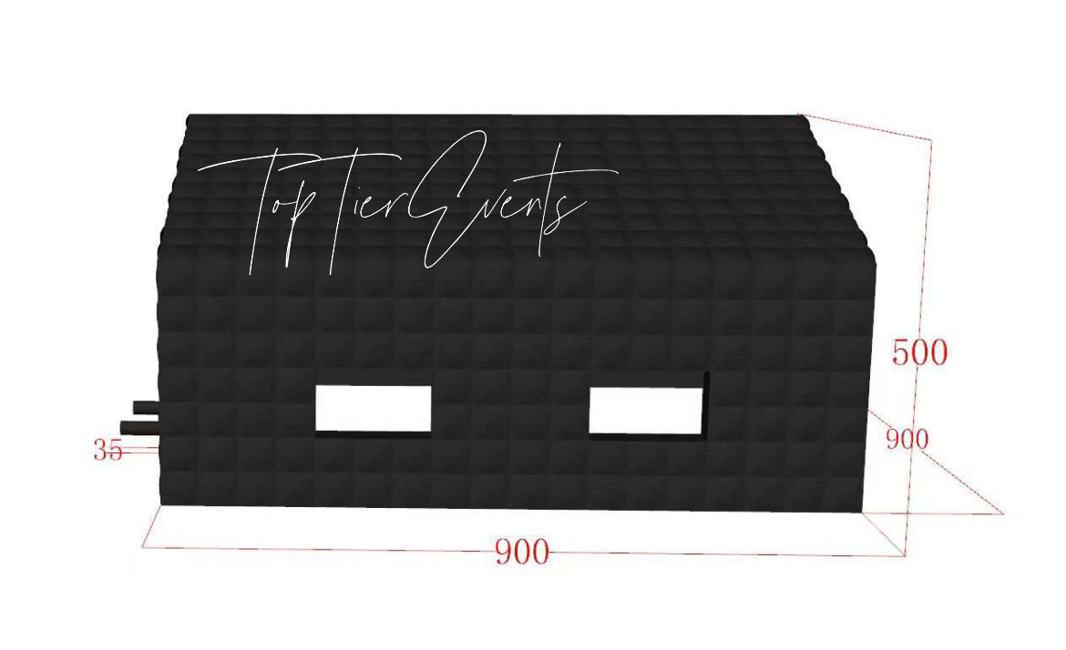 Large 30x30x18 Inflatable LED Nightclub(international listing)