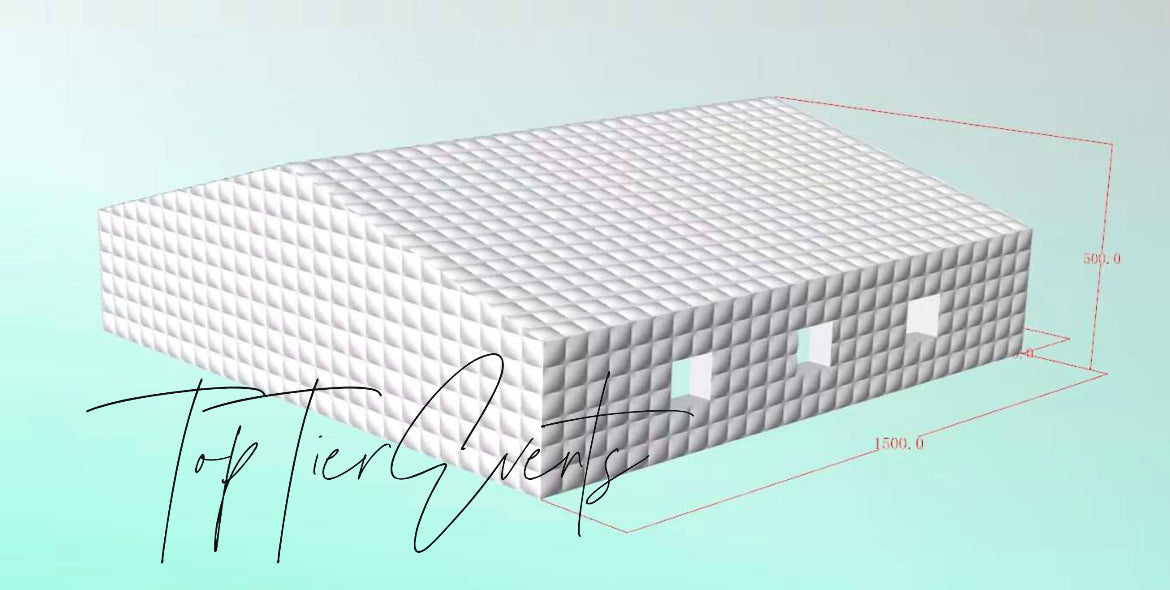 Massive 60X40 LED INFLATABLE NIGHTCLUB