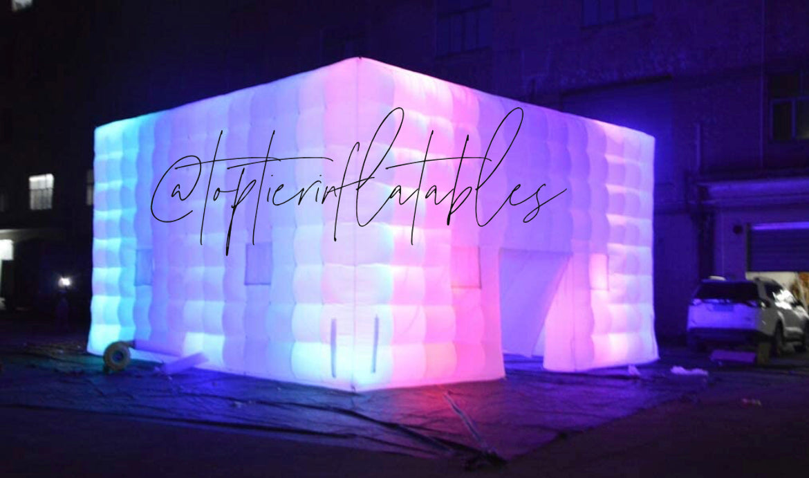 Renatable Inflatable Clubs Light up Inflatable Nightclub Rental(We are located in Central Florida ...